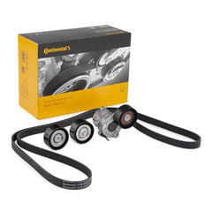 Multi Rib Belt Kit 6PK2155K1 Compatible With MERCEDES-BENZ C-CLASS (W204) CLS (C218) E-CLASS (W212) (CONTINENTAL)