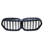 Front Bumper Grill Compatible With Bmw X1 F48 Lci 2019-2023 Front Bumper Grill Glossy Black F48 Grill Glossy Black Lci