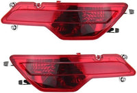 Rear Bumper Reflector Left 63147187219 & Right 63147187220 Compatible With BMW X6 E71 Tag-RB-60