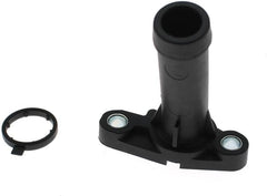 Engine Coolant Inlet Flange Water Pump Fitting Accessory 03H121145A Compatible With Audi Q7 3.6L 2007 2008 2009 2010 for Volkswagen for Passat for CC for Touareg