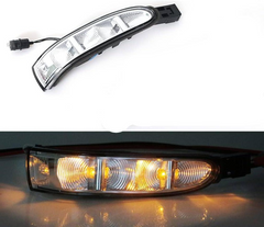 Dynamic Turn Signal LED Mirror Light Left 2198200521 & Right 2198200621 Compatible with MERCEDES-BENZ CLS (C219) & E-CLASS (W211) & S-CLASS (W221, V221) Tag-MLM-104