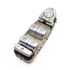 Window Switch Main Compatible With Mercedes C Class Window Switch Main C Class W205 2016 Glc W253 2016 E Class W213 2018 Beige