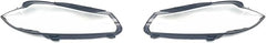 Front Headlight Lens Cover Car Headlamp Cover Lampshade Transparent Lamp Shell for Jaguar XF (2012-2014).