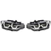 Headlight Headlamp Compatible With Bmw 3 Series F30 2012-2018 Upgraded Projector Lens Led Headlight Headlamp F30 Led Headlight For Helogen