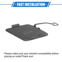 Bumper Tow Towing Cap Cover Hook Compatible with BMW 3 Series F30 2012-2015 Tow Towing Cap Cover Hook Cap Cover 51127312748py F30 Towing Cover