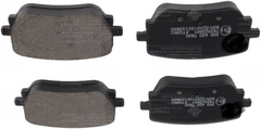 Rear Brake Pad Set 0004207600 Compatible With Mercedes Benz W247