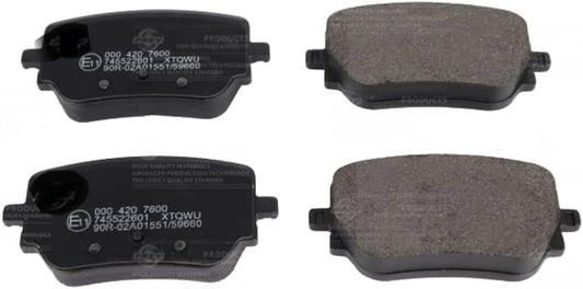 Rear Brake Pad Set 0004207600 Compatible With Mercedes Benz W247