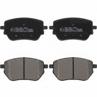 Rear Brake Pad Set 0004207600 Compatible With Mercedes Benz W247