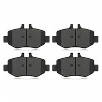 Rear Brake Pad Set 0064204420 Compatible With Mercedes Benz W639