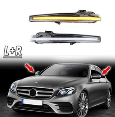 Side Mirror Light Compatible With Mercedes C Class W205 2014-2018 E Class W213 2016-2020 S Class W222 2014-2020 Side Mirror Light 999060701 Left