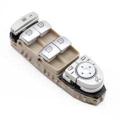Window Switch Main Compatible With Mercedes C Class Window Switch Main C Class W205 2016 Glc W253 2016 E Class W213 2018 Beige