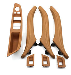 Door Handle Compatible with BMW 5 Series Door Handle 5 Series F10 2010-2017 Full Set Champaign