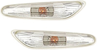Marker Turn Signal Indicator Light Left 63137253325 & Right 63137253326 (Common : 63136932997 63136932998) Compatible with BMW 3 (E90) 3 Convertible (E93) 3 Coupe (E92) X1 (E84) Tag No.23