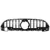 Front Bumper Grill Compatible With Mercedes Benz C Class W206 2022+ Front Bumper Grill W206 Grill Gtr Black