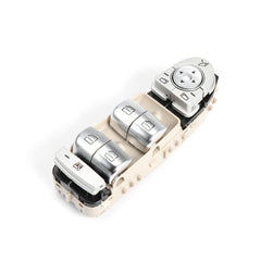 Window Switch Main Compatible With Mercedes C Class Window Switch Main C Class W205 2016 Glc W253 2016 E Class W213 2018 Beige
