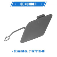 Bumper Tow Towing Cap Cover Hook Compatible with BMW 3 Series F30 2012-2015 Tow Towing Cap Cover Hook Cap Cover 51127312748py F30 Towing Cover
