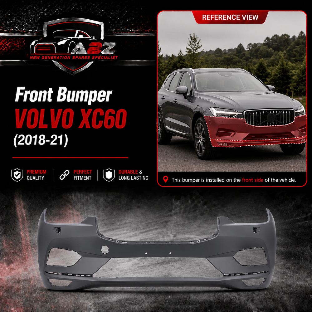 Front Bumper 39848908 Compatible With Volvo XC60 (2018-21)