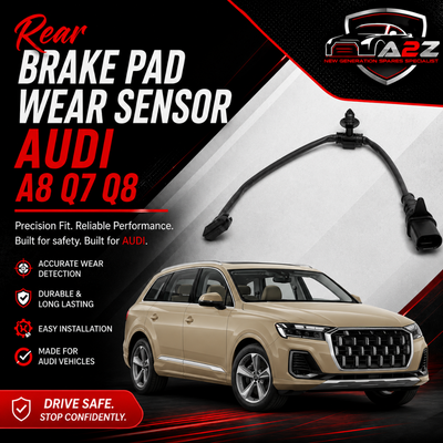 Rear Brake Pad Wear Sensor 4M0615121P Compatible With AUDI A8 Q7 Q8