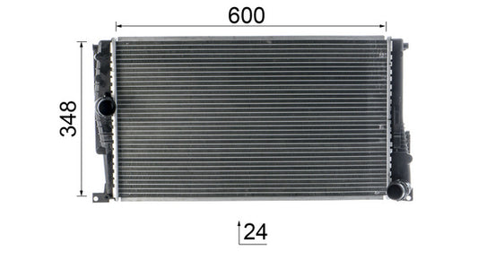 Cooling Radiator 17117600511 Compatible With BMW F20