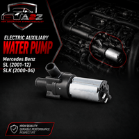 Electric Auxiliary Water Pump 0392020026 A0008358064 A0018351364 Compatible With Mercedes Benz SL (2001-12) SLK (2000-04)