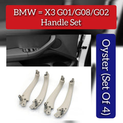 BMW X3 G01 handle set designed to give your car interior a good look and to feel comfortable while holding. Actually, in most aspects, the combination of style and functionality is something that can hardly be rivaled.
