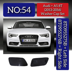 Washer Cap Left 8T0955275B & Right 8T0955276B Compatible With Audi A5 8T (2013-2016) Tag No.54