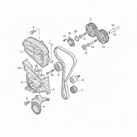 Timing Belt Kit CT1167K1 04E198119 Compatible With SKODA OCTAVIA III (5E3, NL3, NR3) (CONTINENTAL)