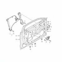 Front Left Power Window Regulator 4G0837461 Compatible with AUDI A6 C7 (4G2, 4GC)| A6 / S6
