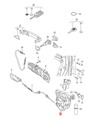 Front Left Door Lock Actuator 5E2837015A Compatible With SKODA OCTAVIAN (New Model)