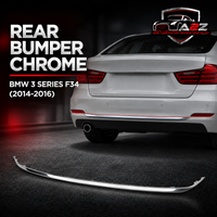 Rear Bumper Chrome 51127308842 Compatible With BMW 3 SERIES F34 GT (2014-2016) Tag No.80