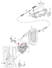 Rear Right Door Lock Actuator 8K0839016 Compatible With AUDI A4 B8 (8K2) | A4 / S4 & A5 (8T3) | A5 / S5 & Q3 (8UB, 8UG) & Q5 (8RB) & Q7 (4LB) & PORSCHE CAYENNE (92A) & PANAMERA (970)