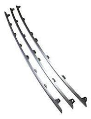 Front Bumper Chrome (SILVER) 9Y0807179041M7U 9Y0807179A041M7U 9Y0807179B041M7U Compatible With PORSCHE CAYENNE 2019-2022 (Set Of 3)