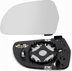 Side Rearview Wing Side Mirror Glass Left 8U0857535 & Right 8U0857536 Compatible With AUDI A3 & A4 B8 (8K2) | A4 / S4 & A6 C6 (4F2) | A6 / S6 & A8 D3 (4E2, 4E8) | A8 / S8 | A8L & Q3 (8UB, 8UG)
