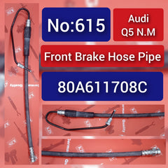 Front Brake Hose Pipe 80A611708C Compatible with AUDI Q5 N.M Tag-H-615