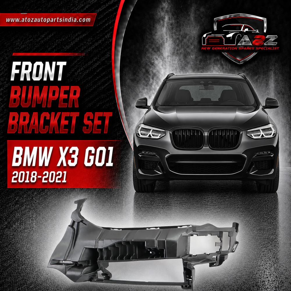 Front Bumper Bracket Left 51117399977 & Right 51117399978 Compatible With BMW X3 G01 Tag No.1821