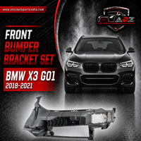 Front Bumper Bracket Left 51117399977 & Right 51117399978 Compatible With BMW X3 G01 Tag No.1821