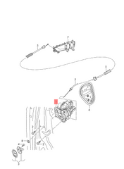 Rear Left Door Lock Actuator 8X0839015E Compatible With A4 B9 (8W2, 8WC) | A4 / S4 & A5 Sportback (F5A, F5F) | A5 / S5 & Q5 (FYB, FYG)