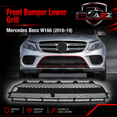 Front Bumper Lower Grill 2928855122 Compatible With Mercedes Benz W166 GLE (2016-19) Tag No.377