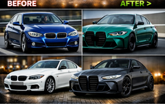 A To Z Compatible With BMW 3 Series G20 (2019-2024) Upgrade Facelift Convert Το 2023 G80 M3 M4 Wide Body Kit Headlight Taillight Bumper Fender CC-5869 (Shipping Cost Not Included In Price)