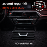 Front Left AC Conditioner Air Vent Grill Outlet Tab Clip Repair Kit 64229330856 64229330858 Compatible With BMW 5 Series G30 Tag-ACR-24