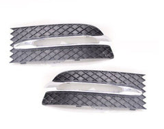 Fog Lamp Cover With Chrome Compatible With MERCEDES-BENZ 172 2012-2016 Fog Lamp Cover With Chrome Left A1728850223 & Right A1728850423 Tag-FC-321