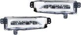 Fog Lamp Fog Light Left 63177406365 & Right 63177406366 Compatible With BMW X5 (G05, F95) & X6 (G06, F96) & X7 (G07) Tag No.77