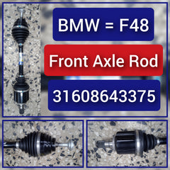 Front Left Drive Axle Shaft Assembly 31608643375 Compatible With BMW X1 (F48)