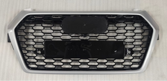 RSQ5 Black And Chrome Honeycomb Show grill Audi Compatible With Q5 (2018-2020) Tag No.152
