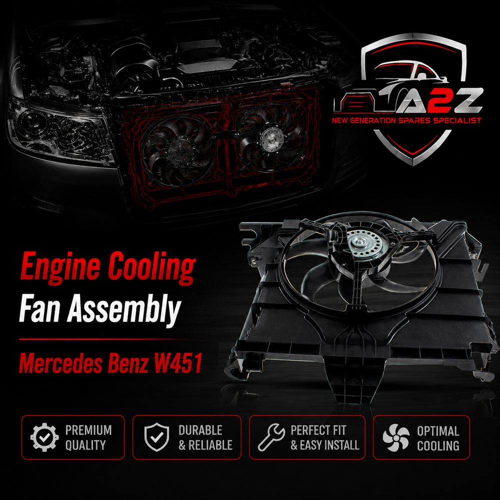 Engine Cooling Fan Assembly 0002009323 Compatible With mercedes Benz W451