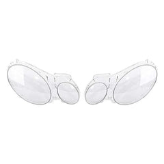 Front Headlight Glass Compatible with Mercedes-Benz E-CLASS W211 (2007 - 2008).