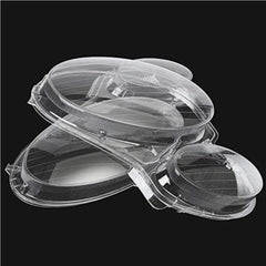 Front Headlight Glass Compatible with Mercedes-Benz E-CLASS W211 (2007 - 2008).