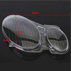 Front Headlight Glass Compatible with Mercedes-Benz E-CLASS W211 (2007 - 2008).
