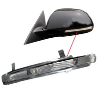 Side Mirror Light Set (Blinker) Left 3T0949101 & Right 3T0949102 Compatible With Skoda Octavia (2010-2013) Tag No.156