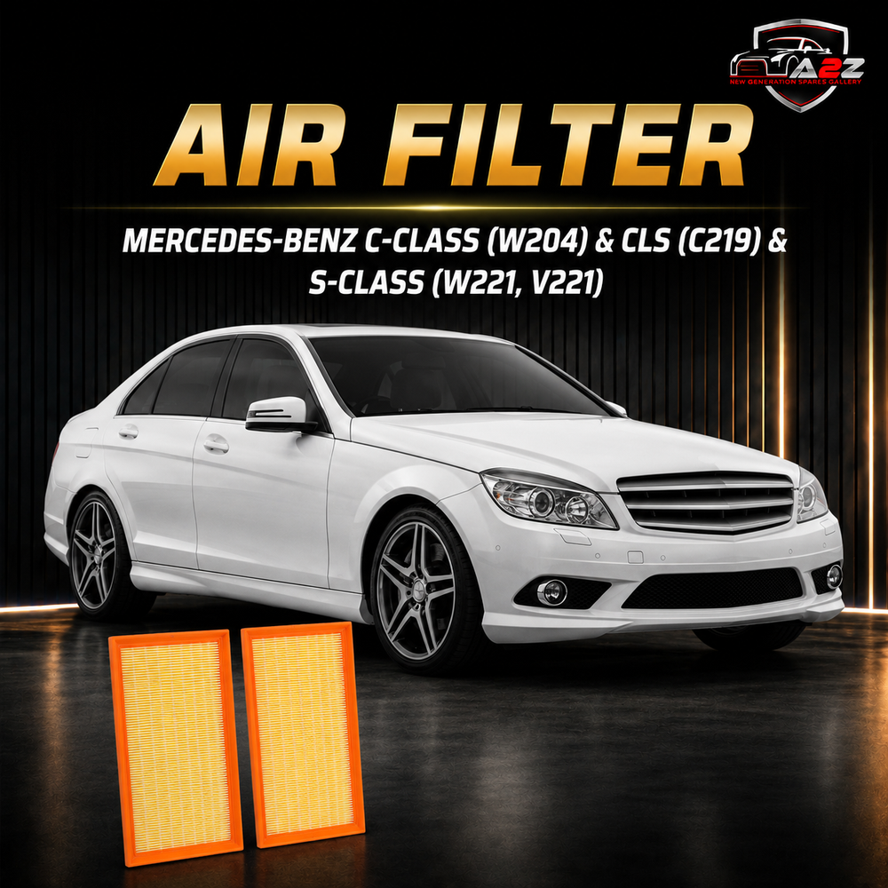 Air Filter E1249L-2 & 1560940504 & LX3594 Compatible With MERCEDES-BENZ C-CLASS (W204) & CLS (C219) & S-CLASS (W221, V221) Tag : 162
